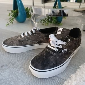 Women's Doheny Platform Polka Dot Vans Sz 8 NWT